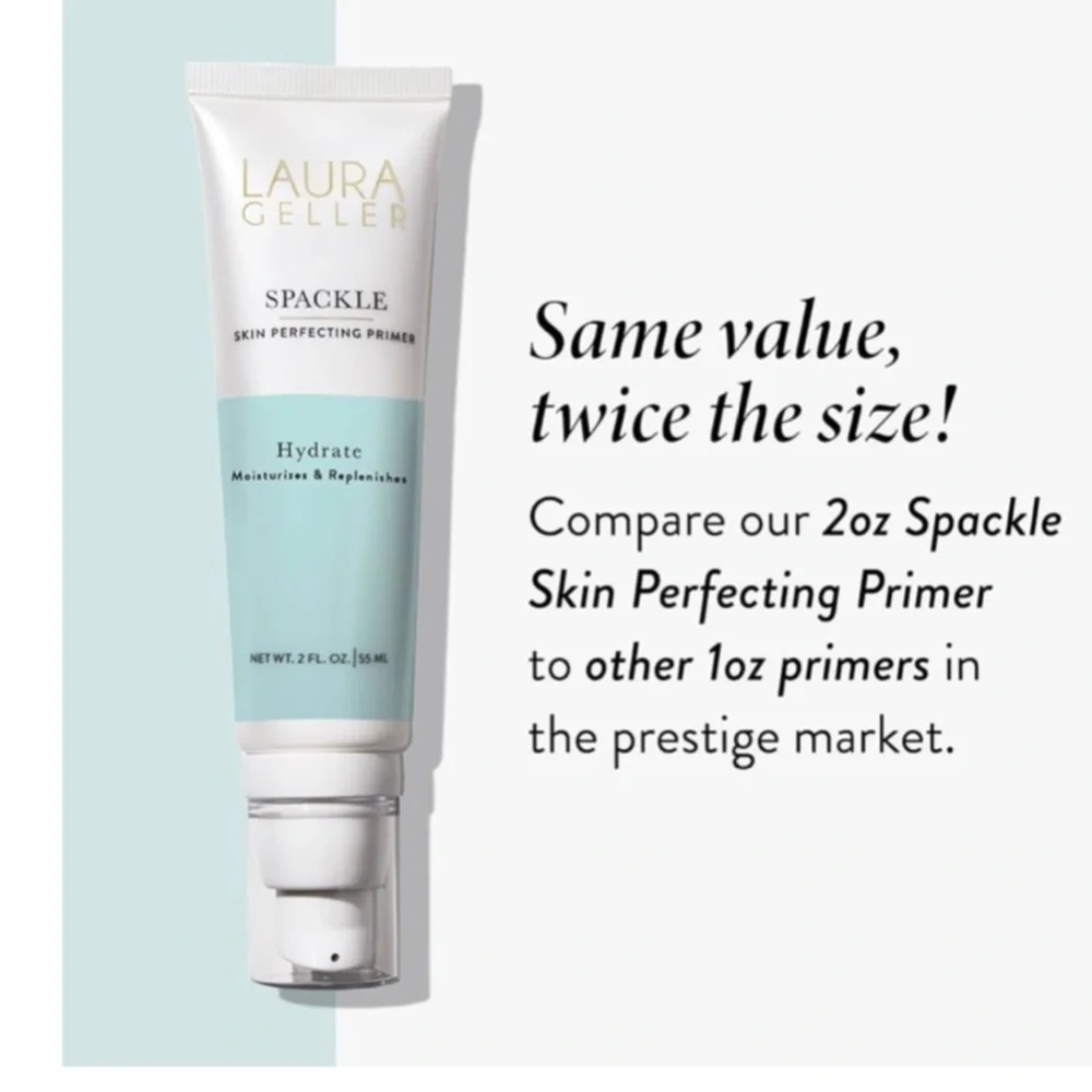 Laura Geller Spackle Skin Primer Base De Teint Hydrate moisturizer+Replenishes
